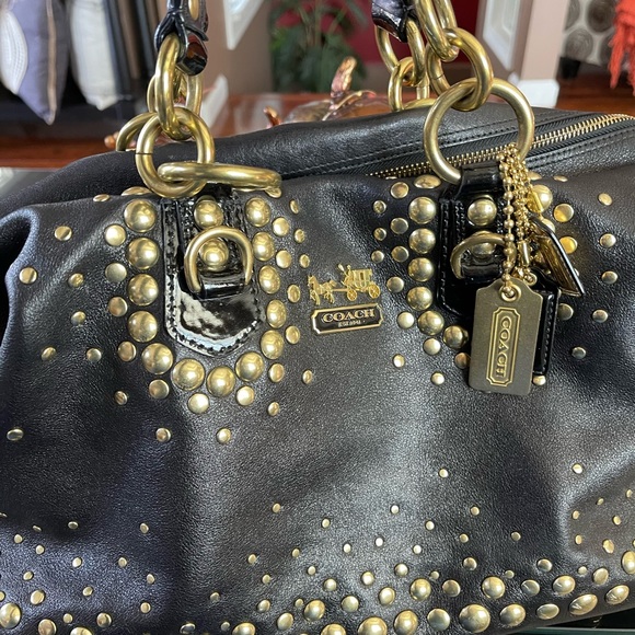Coach Madison Sabrina Rivet Handbag - Picture 5 of 7